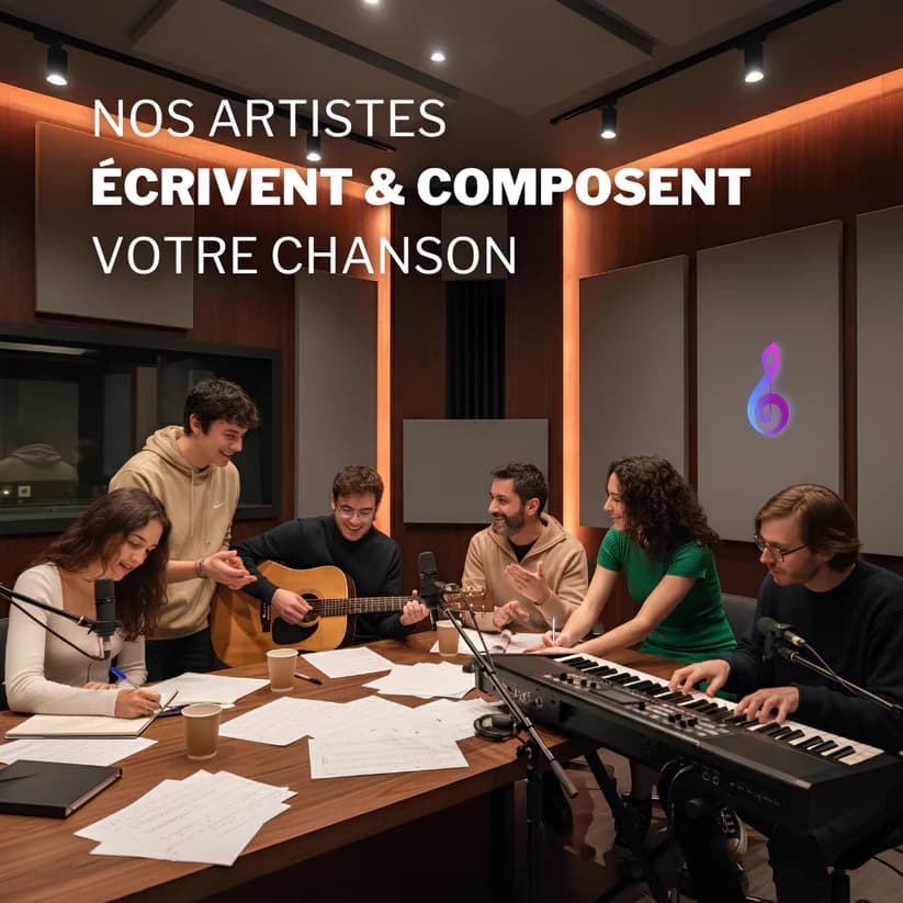 Nos artistes composent votre chanson